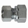 Midland Metal Swivel Nut Adapter, 15812 x 114 Nominal, Female JIC Flare x FNPT, Steel 65062020
